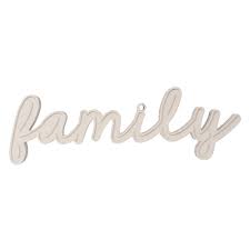 The Home Collective Family Wall Sign