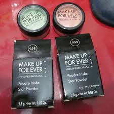 make up for ever star powder 958 953