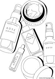 The phrase cool color is used to describe any color that is calm or soothing in nature. Cosmetics Aesthetics Coloring Pages Printable