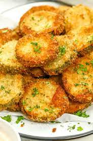 crispy fried zucchini spend with pennies