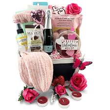 her valentine gift basket