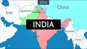 *india pakistan map showing location of india and pakistan, india pakistan borders, areas and boundary maps of india pakistan. India Summary Since 1900 Youtube