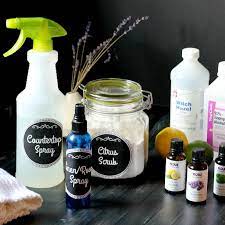 homemade cleaners with essential oils