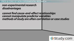 Non Experimental And Experimental Research Differences Advantages Disadvantages