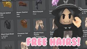how to get free hair on roblox 2022