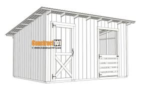 Goat Shelter Plans With Storage Pig
