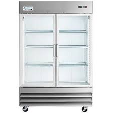 Avantco 54 22 Glass Door Refrigerator