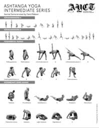 Primary Intermediate Series Cheat Sheets David Robson Yoga