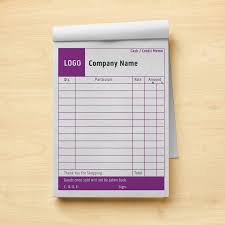 What are the standard sizes? Print Custom Bill Book Receipt Books Invoice Books And Notepads With Logo At Vistaprint In