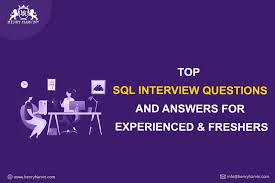 50 sql interview questions and answers