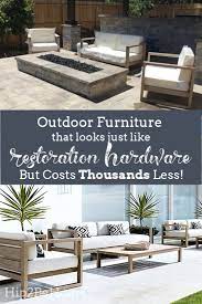 restoration hardware outdoor furniture
