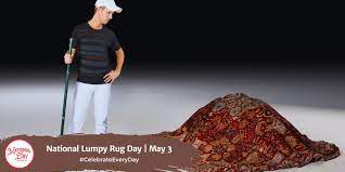 national lumpy rug day may 3
