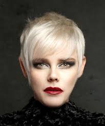 This light blonde short shag haircut is very modern. Choosing The Right Hairstyle For Your Hair Texture And Density