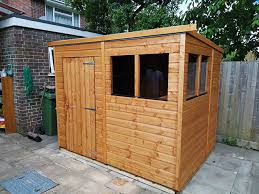 powersheds pent 8x6 garden storage shed