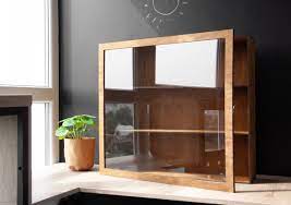 Display Cabinet Wood Display Case