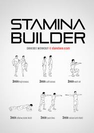 stamina builder workout