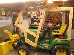 Ruggedly built, large, comfortable f/r pedals. Diy Cab For X700 Series Green Tractor Talk