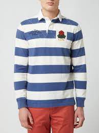 Best quality & fashionable rugby shirt in unique designs. Polo Ralph Lauren Rugby Shirt Mit Aufnaher In Blau Turkis Online Kaufen 1310784 P C Online Shop