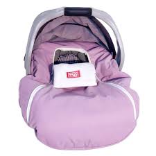 Baby Parka Safe Car Seat Cover Pink