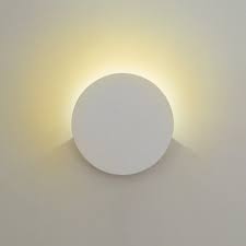 Post Modern Hardwire White Led Inside Out Wall Light Sconce 2 51 Wide 4w 3000k 6000k Energy Saving Round Led Sconces Light For Bedside Hallway Stairways Balcony Takeluckhome Com
