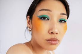 creative colorful makeup