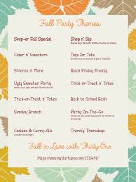 Party Themes For Thirty One Thirty One Consultant Pinterest