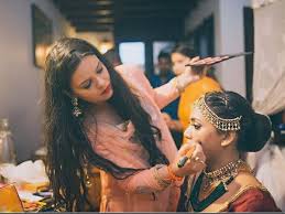 talented makeup artist dikshi making