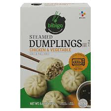 bibigo dumplings en vegetable