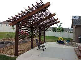 Here S The Cantilevered Ish Pergola