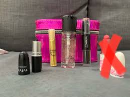 mac makeup with bag accessories