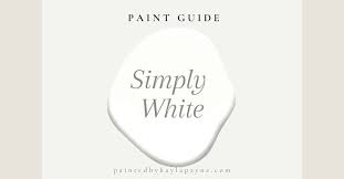 Simply White Paint Guide