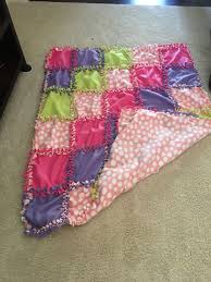 No sew no tie easy fast single layer fleece loop blanket. No Tie Patch Fleece Blanket Diy Blankets No Sew No Sew Fleece Blanket Sewing Fleece