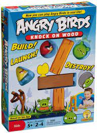 Amazon.com: Angry Birds: Knock On Wood Game : Toys & Games