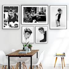Audrey Hepburn Canvas Wall Paintings