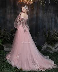 color rosa viejo vestidos prom largos