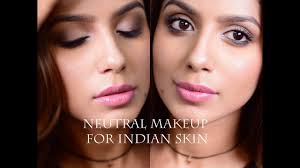 everyday neutral makeup for indian skin