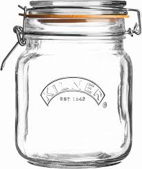 Kilner Square Clip Top Jar Bloomling