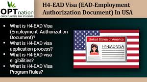 h4 ead visa steps in usa 2022 23