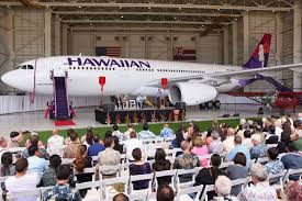 hawaiian dedicates its new airbus a330