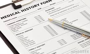 What Is A Medical History Questionnaire With Pictures