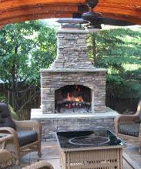 Outdoor Fireplace Kits Stonewood