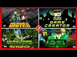 ben 10 games that have been deleted