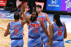 The nets compete in the national basketball association (nba). James Harden Makes History In Brooklyn Nets Debut With 30 Point Triple Double