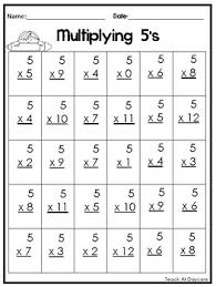 Equip 4th grade and 5th grade kids with our multiplying fractions using arrays worksheets that. Multiplication Worksheets 4th Grade Teachers Pay Teachers