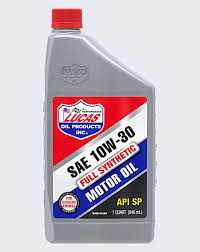 lucas oil synthetic sae 10w 30 motor