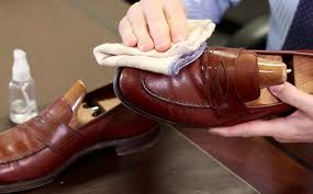 Polishing your shoes properly, to a mirror like shine takes a lot of time and patience. Shoe Care Guide How To Shine Shoes How To Clean Shoes Kirby Allison