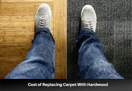 cost of replacing carpet with hardwood