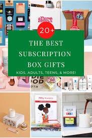 the best subscription box gifts over