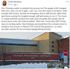 Anchorage api abbreviation meaning defined here. Frozen Justice Governor Dunleavy In Alaska Privitizes Alaska Psychiatric Institute Strong Indicators Point To Him Doing This With The Doc