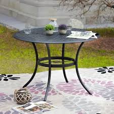 Outdoor Round Steel Dining Table